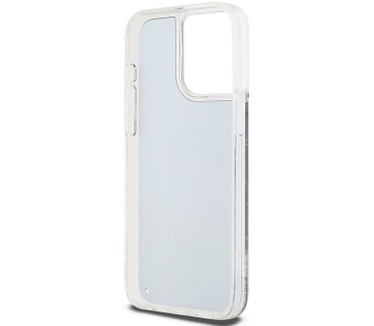 DKNY DKNY Liquid Glitter Arch Back Case iPhone 15 Pro Max (6.7") Zwart Zwart