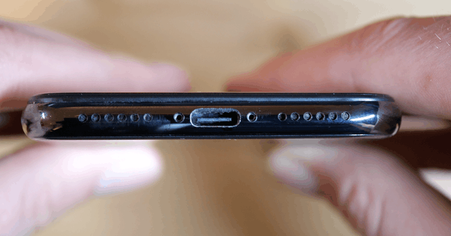 iPhone X met USB-C