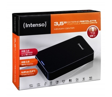 Intenso Memory Center 3.5" USB 3.0 1TB Zwart