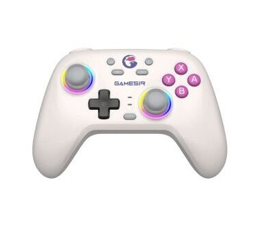 GameSir Nova - Draadloze Controller - Hall Effect Sticks - Tri-Mode Connectiviteit - RGB - Wit