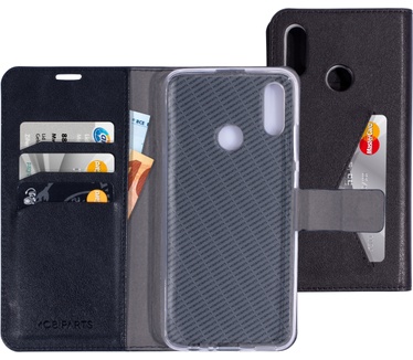 Mobiparts Classic Wallet Case Huawei P Smart (2019) Black