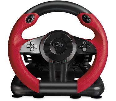 Speedlink Trailblazer Racing Wheel Rood, Zwart