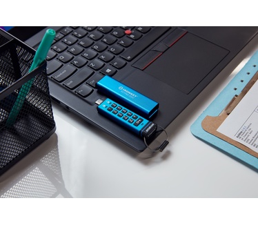 Kingston IronKey Keypad 200C 256GB Blauw