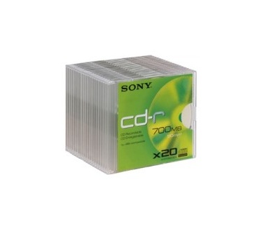 Sony CD-R 700MB 20 Discs