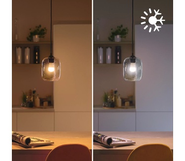 Philips Slimme LED RGB-lamp P45, E14-fitting, 470 lm