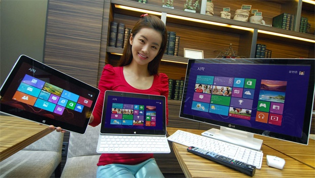 LG slidertablet all-in-one-pc touchscreen Windows 8