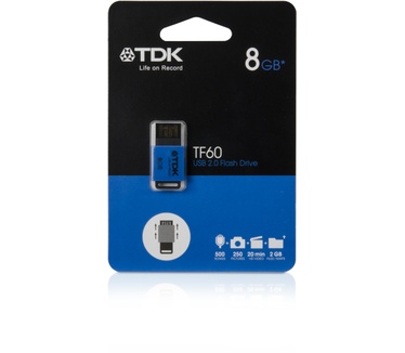 TDK TF60 8GB Blauw