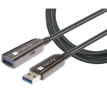 Techly ICOC U3AMF-HY-050 Zwart