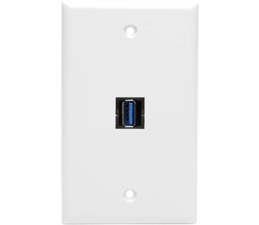 Tripp-Lite U324-003-KJ Blauw, Zwart