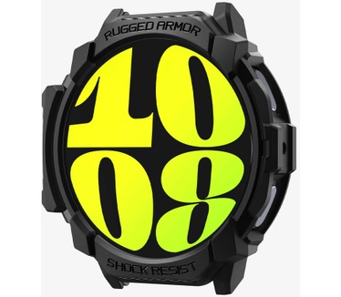 Spigen Rugged Armor Case Samsung Galaxy Watch7 44mm Zwart