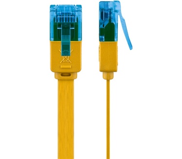 Wentronic CAT6a U/UTP 1m Geel