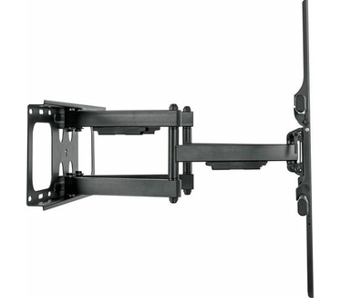 Schwaiger - LWHD9075 513- TV muurbeugel met twee draaibare armen | voor flatscreens (LCD, LED, TFT, Plasma) | tot 228 cm (90') | VESA 800 x 600