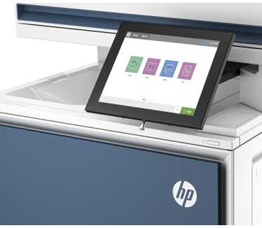 HP HP Color LaserJet Enterprise MFP 5800dn printer, Afdrukken, kopiëren, scannen, faxen (optie), Automatische documentinvoer; optionele high-capacity laden; Touchscreen; TerraJet-cartridge