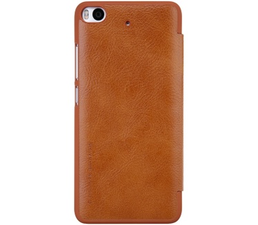 Nillkin Qin S-View Hoesje Book Case voor Xiaomi Mi5S - Bruin Bruin