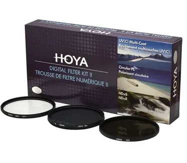 Hoya 82mm Digital Filter Kit II (3 filters)