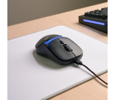 Glorious Glorious Gaming - bekabelde gamingmuis Model O3 - Ultralicht 54 g, optische knoppen met klikrate van 130M, 30K DPI BAMF 3.0-sensor, 750 IPS-tracking, 50G-versnelling, ondersteunt elk griptype - Zwart