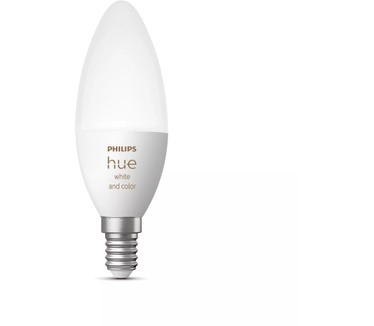 Philips Hue White and Color Ambiance Losse Kaarslamp E14 (zonder bluetooth) 1-pack