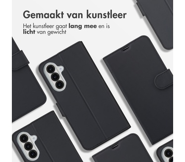 Accezz Wallet Softcase Bookcase Samsung Galaxy A36 - Zwart