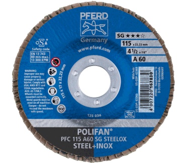 PFERD PFC 115 A 60 SG STEELOX