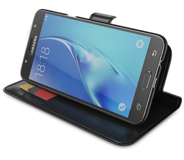 BeHello Samsung Galaxy J5 (2016) Wallet Case Black