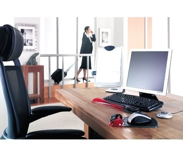 Kensington Duo Gel Polssteun Rood/Zwart