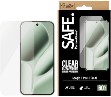 PanzerGlass SAFE. by PanzerGlass® Screen Protector Google Pixel 11 Pro XL | Ultra-Wide Fit