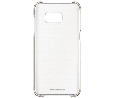 Samsung Galaxy S7 edge Clear Cover  Goud