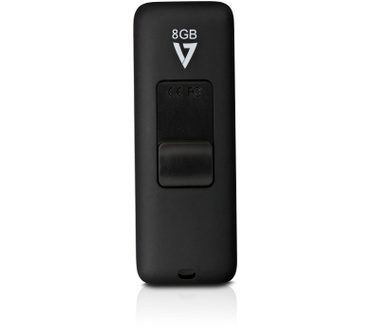 V7 USB 2.0 Flash Drive 8GB Zwart