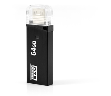Goodram TWIN 64GB USB 3.0 Zwart