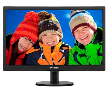 Philips 203V5LSB26 Zwart