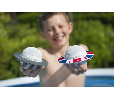 Bigben Interactive Draadloze waterproof bluetooth speaker + handige accessoires - Great Britain