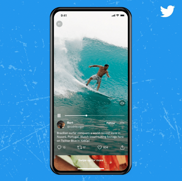 Twitter TikTok-video's