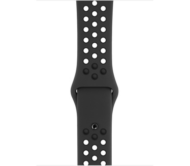 Apple Watch Series 4 Nike+ (Sportbandje, 44mm) Grijs (Zwart)
