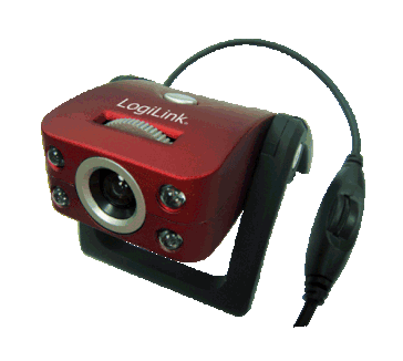 LogiLink  Webcam USB with LED and Microphone