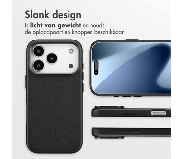 Accezz MagSafe Leather Backcover