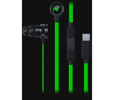 Razer Hammerhead  USB-C (Groen, Zwart)
