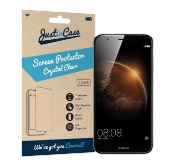 Just in Case Just in Case Screen Protector Huawei G8 - 3 stuks - Crystal Clear