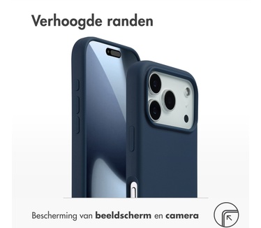 Accezz Liquid Silicone Backcover met MagSafe