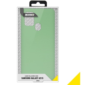 Accezz Liquid Siliconen (Galaxy A21s) Groen