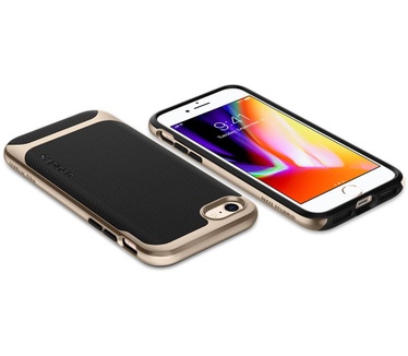 Spigen Apple iPhone 8 Hoesje Neo Hybrid Herringbone Goud