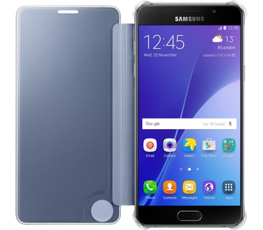 Samsung Galaxy A5 (2016) Clear View Cover (Galaxy A5) Zwart