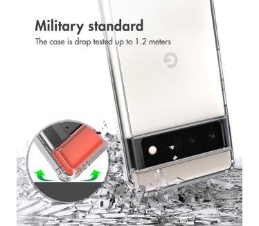 Accezz Xtreme Impact Backcover Google Pixel 6 Pro - Transparant