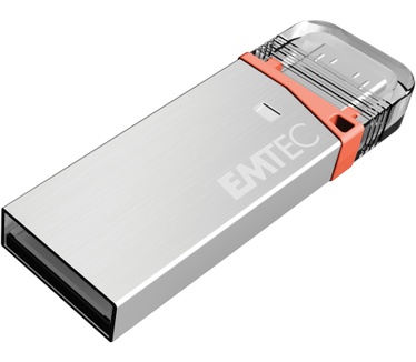 Emtec S220 On The Go 16GB Zilver