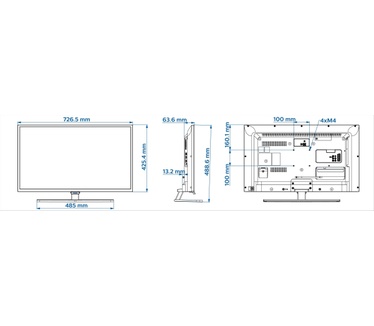 Philips 32HFL5011T Zwart