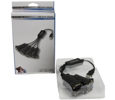 Konig USB to 4x serial adaptercable
