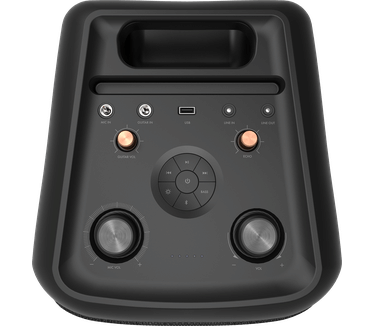 Klipsch GIG XXL Party Speaker | Bluetooth | USB | Karaoke Microfoon | Dubbele Woofer & Tweeter | Gitaar aansluiting