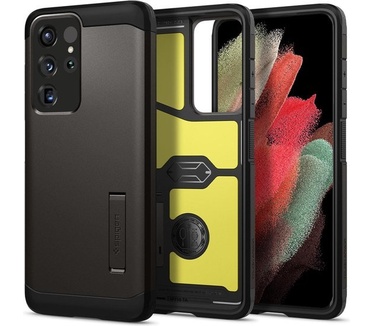 Spigen Tough Armor (Galaxy S21 Ultra) Zwart (Galaxy S21 Ultra) Zwart