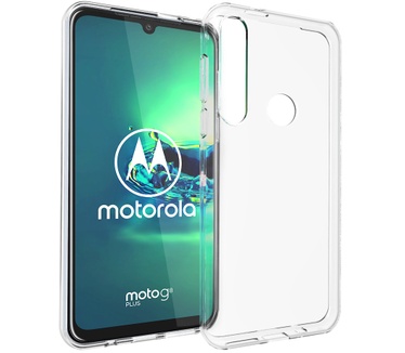 Accezz Clear Backcover Motorola Moto G8 Plus - Transparant