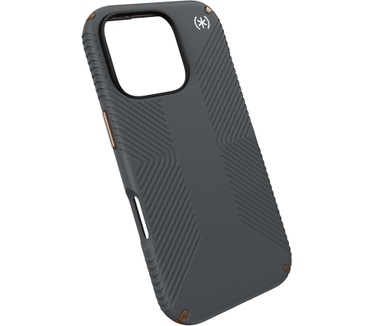 Speck Presidio2 Grip Apple iPhone 16 Pro Charcoal Grey - with Microban