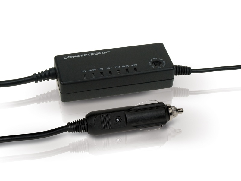 Specificaties van Conceptronic Universal Netbook Car Adapter 40W - Tweakers